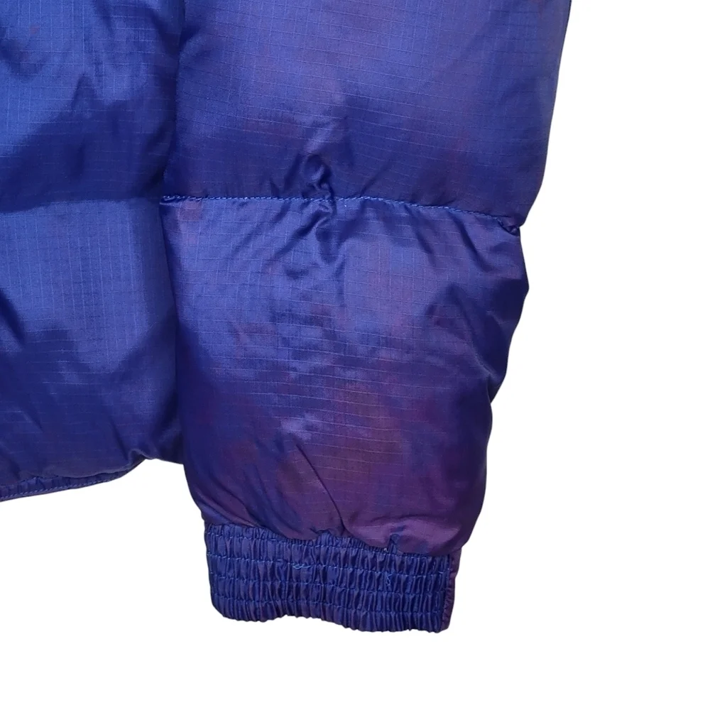 Vintage 70s Sunshine Down Insulated Down Ski Puffer Jacket in Violet Green